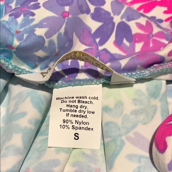 Size S Mahi Gold never worn Emmaline dress in rainbow floral - Picture 3 of 4